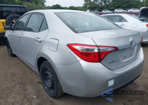 2014 Toyota Corolla Le z USA, uszkodzony, nr VIN 2T1BURHE0EC192020